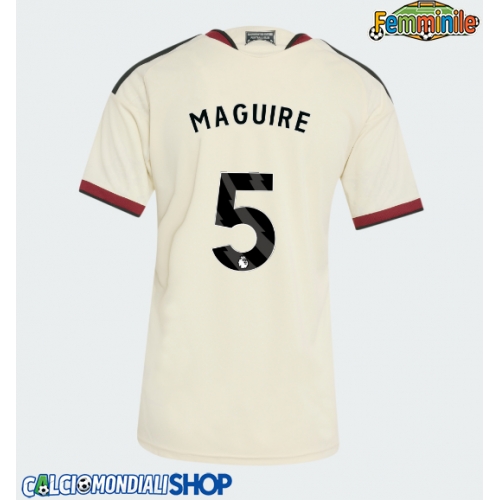 Maglie da calcio Manchester United Harry Maguire #5 Terza Maglia Femminile 2026-27 Manica Corta